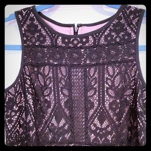 Loft Black Lace Dress